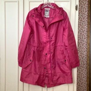 Joules Sz 6 Pink Packable Raincoat